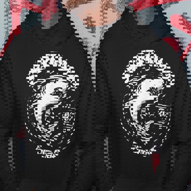 Sharkharknado Forecast ファニーグラフィックtシャツ パーカー 面白い贈り物