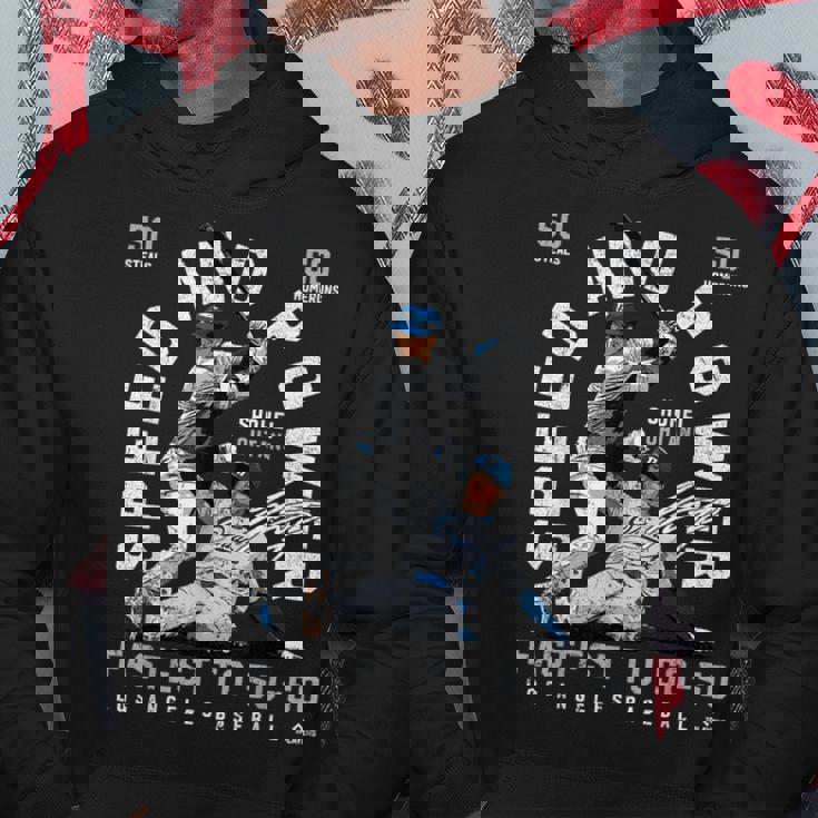 Shohei Ohtanipeed & Power 50-50 Los Angeles Mlbpa パーカー 面白い贈り物