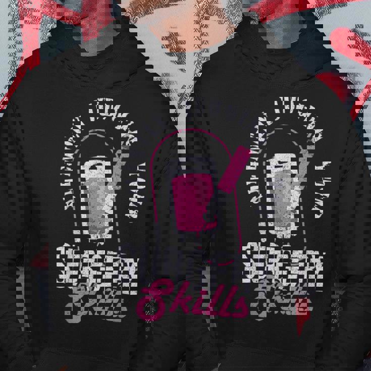 Silently Judging Yoururgerykills 麻酔科医 パーカー 面白い贈り物