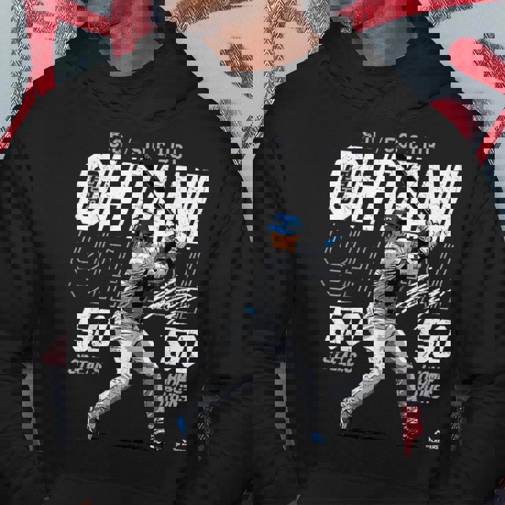 Speed Power Ohtani 50-50 Milestonehohei Ohtani Mlbpa パーカー 面白い贈り物