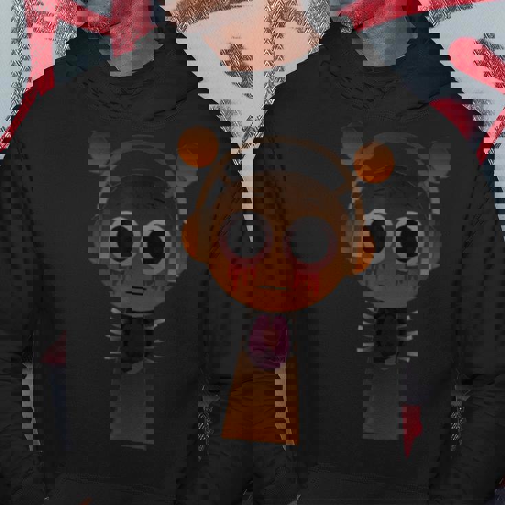 Sprunkiのホラー・オレン パーカー 面白い贈り物