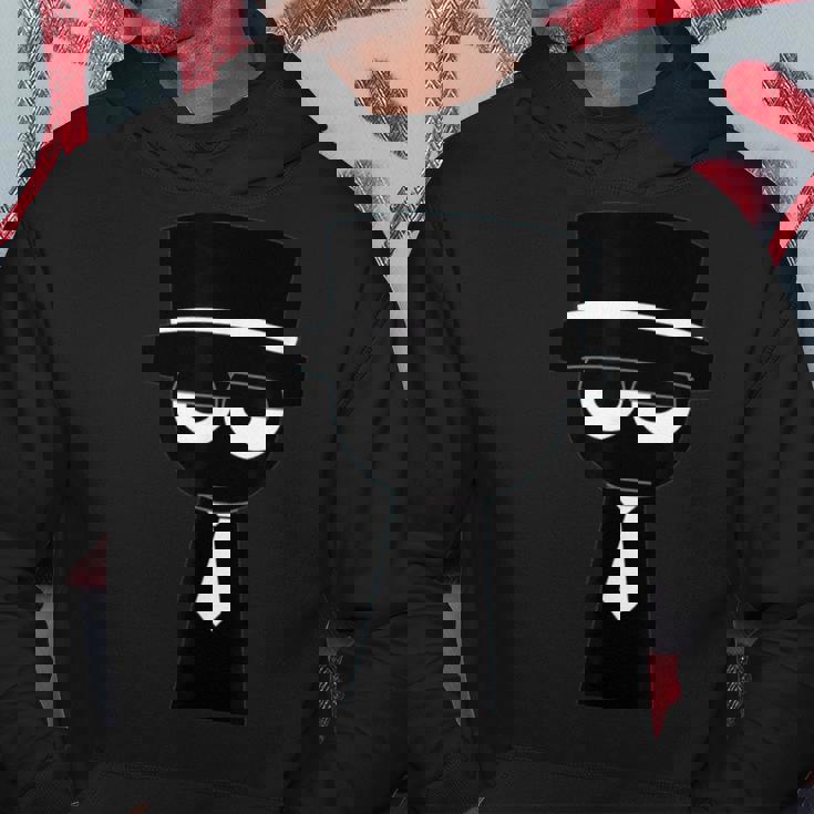 Sprunkiのムーディーブラック パーカー 面白い贈り物