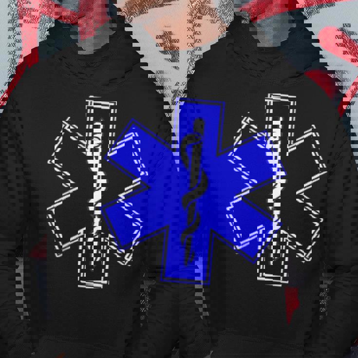 Star Of Life Rod Of Asclepius Emt Ems パラメディック メディック パーカー 面白い贈り物