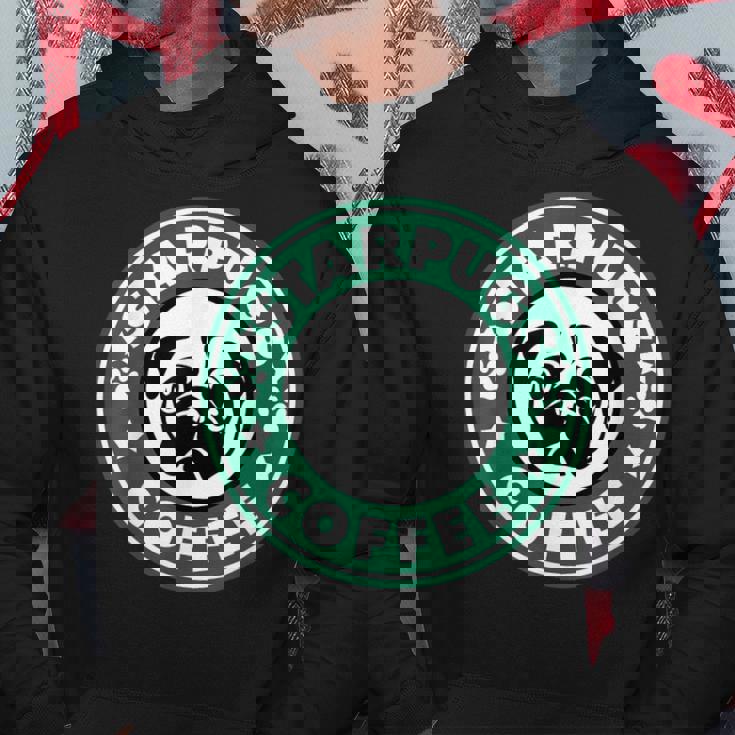 Starpugs コーヒーパグ 犬好き ギフト パーカー 面白い贈り物