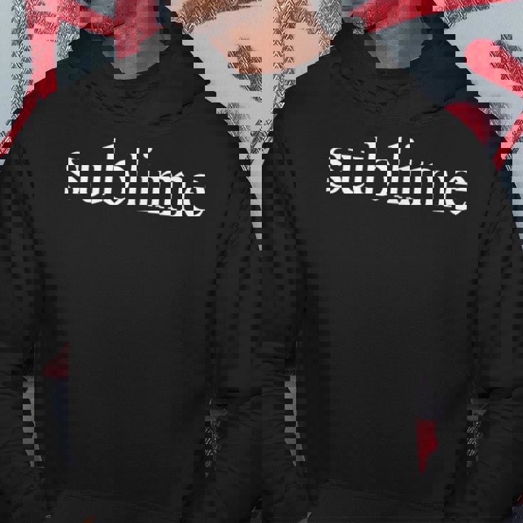 Sublime トレンディ アイロニック 皮肉 象徴的 パーカー 面白い贈り物