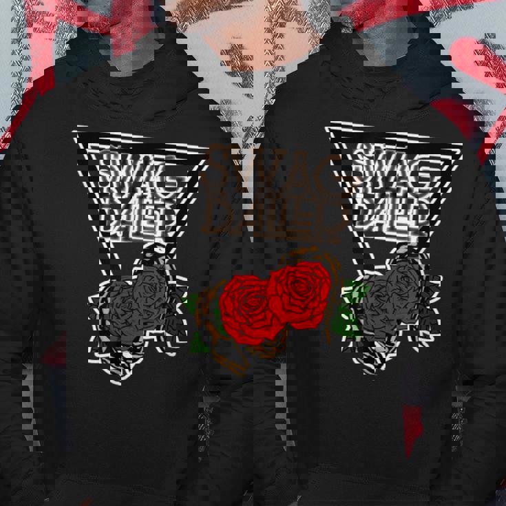 Swag Baller ロゴt白枠 パーカー 面白い贈り物