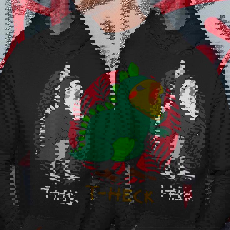 T Heck オカメインコ 面白い 恐竜 鳥 怒っているオウム 鳥 ミーム パーカー 面白い贈り物