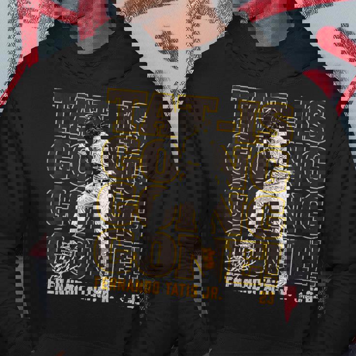 Tat-Is Going Going Gone Fernando Tatis Jran Diego Mlbpa パーカー 面白い贈り物