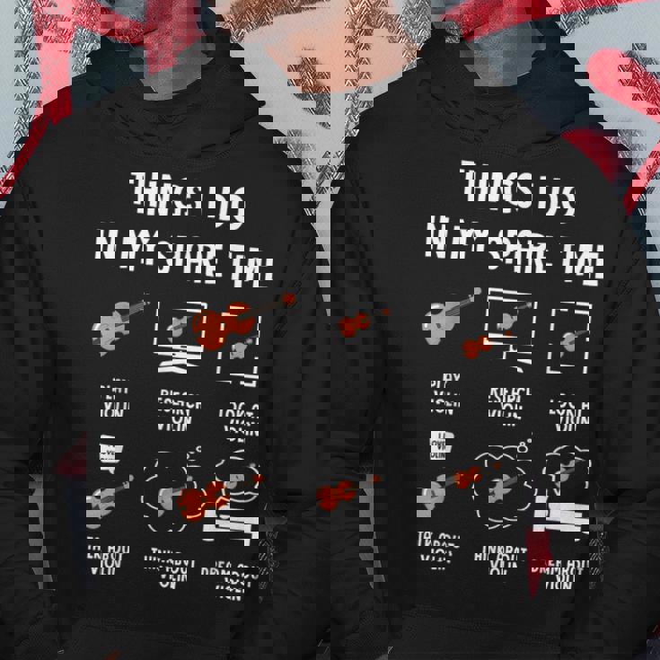 Things I Do In Mypare Time ヴァイオリン パーカー 面白い贈り物