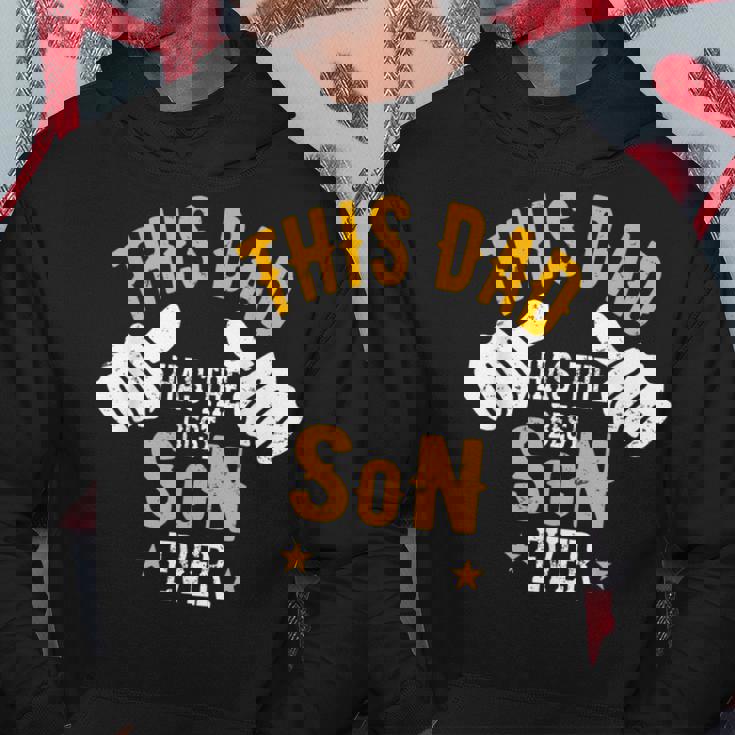 This Dad Has The Beston Ever 父の日 Fromon パーカー 面白い贈り物