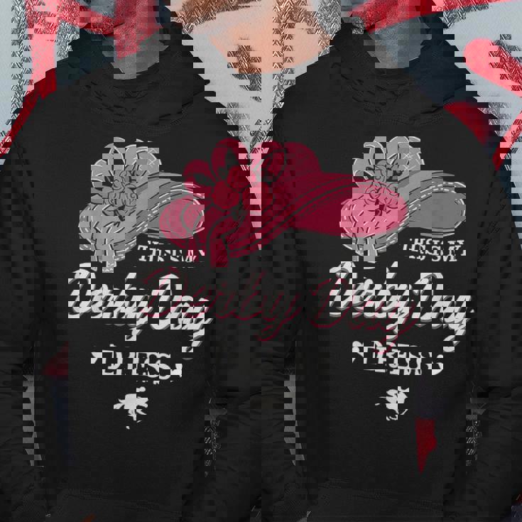 This Is My Derby Dayドレス 面白い競馬衣装 パーカー 面白い贈り物