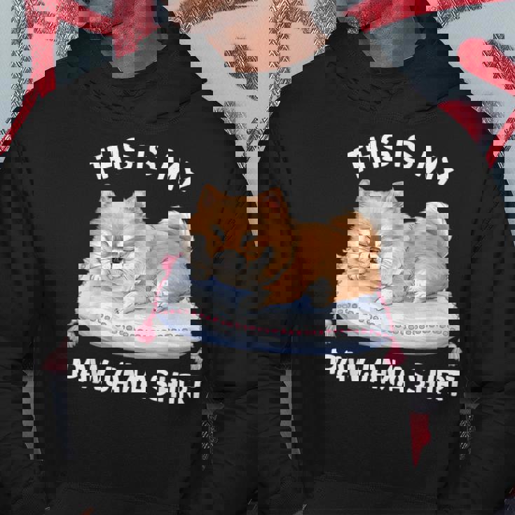 This Is My Pawjama Pomeranian 公式犬用昼寝 パーカー 面白い贈り物