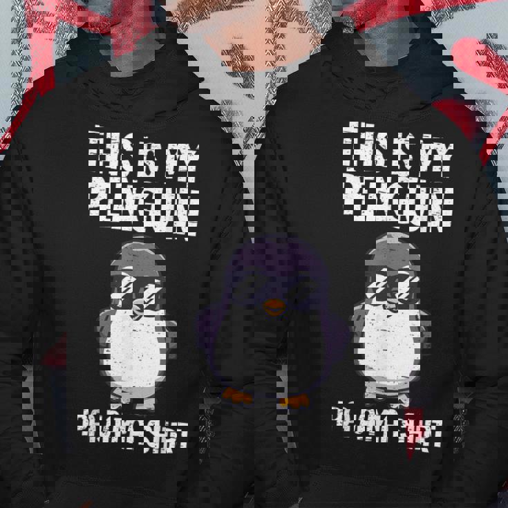 This Is My Penguin パジャマ シャツ キッズ ボーイズ ペンギン好き パーカー 面白い贈り物