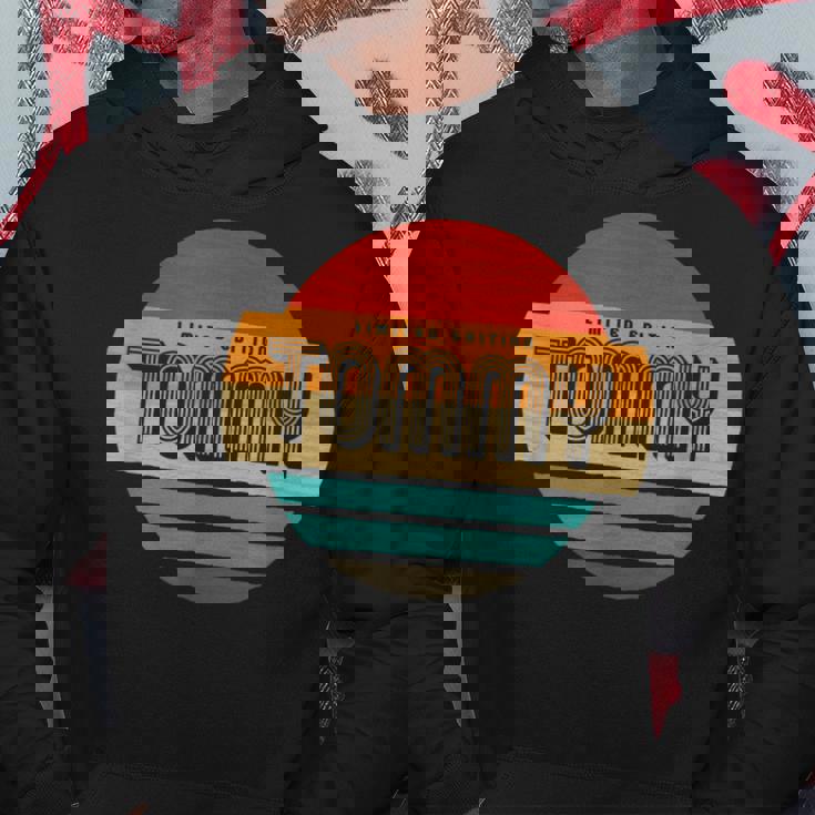 Tommy 名称 レトロ・ヴィンテージ・サンセット 限定版 パーカー 面白い贈り物