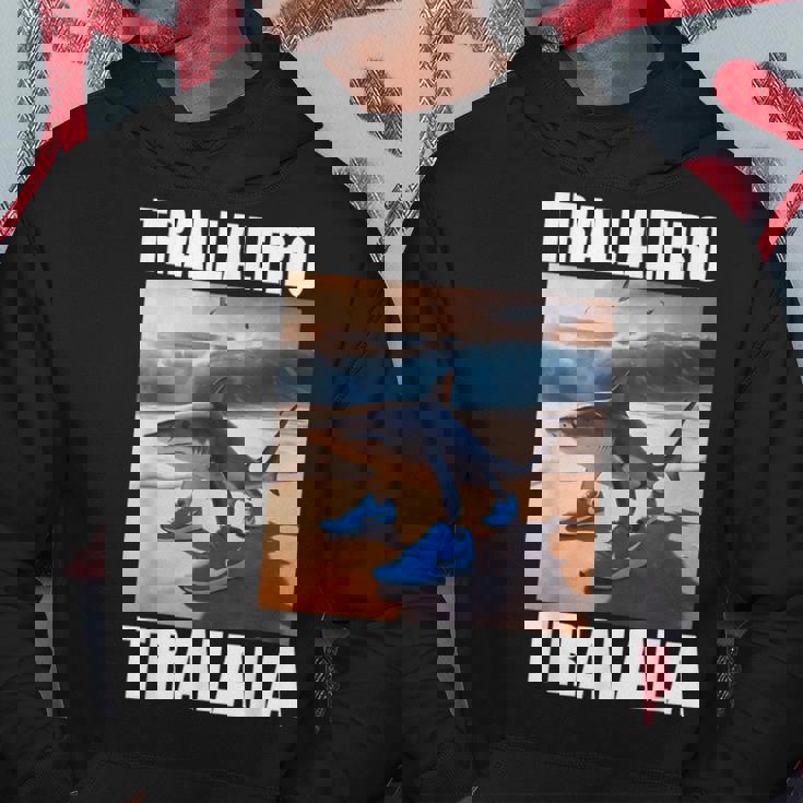 Tralalero Tralala Bootleg Brainrot イタリアン ブレイン ミーム パーカー 面白い贈り物