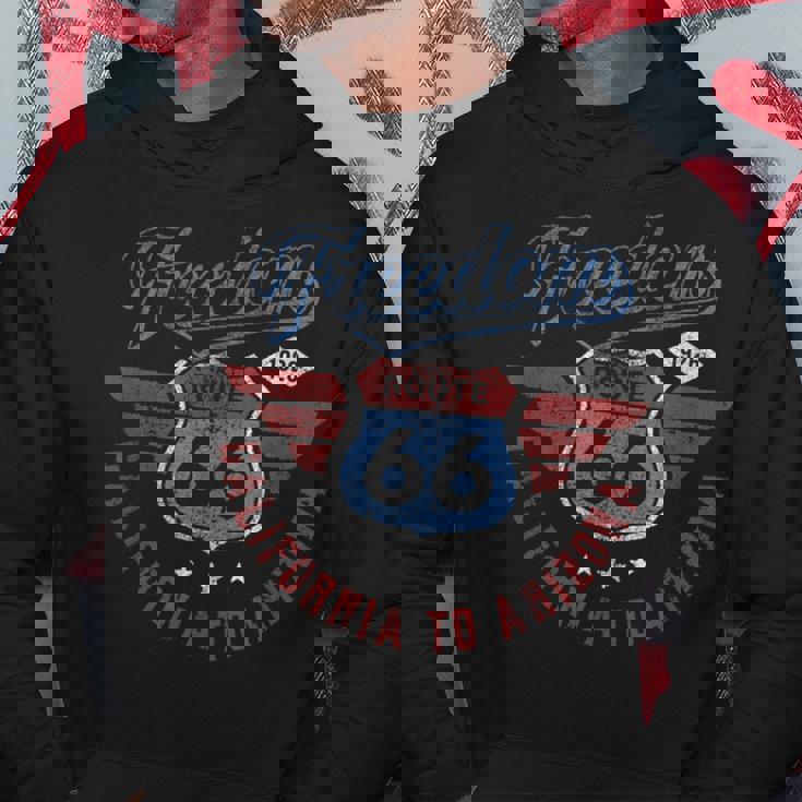 Trendy Route 66 Freedom California To Arizona 1926 パーカー 面白い贈り物