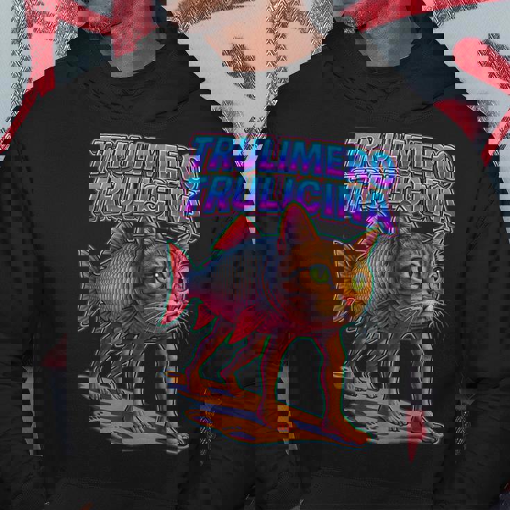 Trulimero Trulicina イタリアンブレインロットミーム パーカー 面白い贈り物