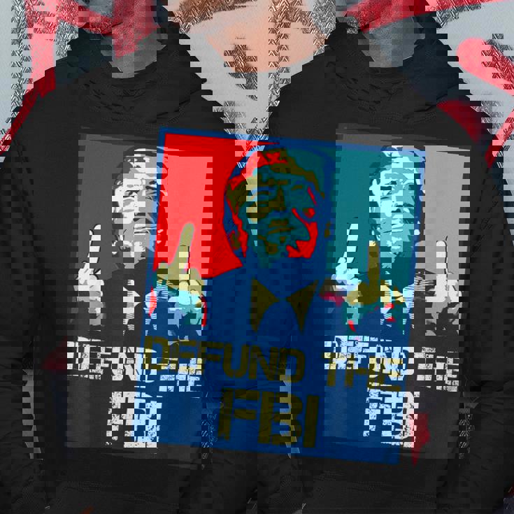 Trump Defund The Fbi ビンテージ プロトランプ 2024 愛国的 パーカー 面白い贈り物