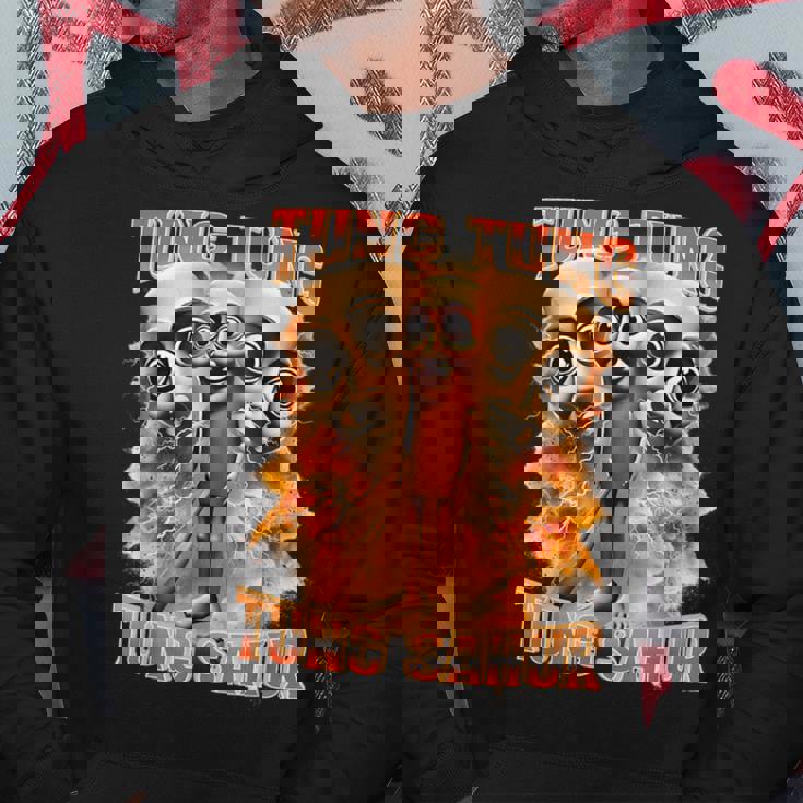 Tung Tung Tungahur イタリアのブレインロット、面白い野球バット パーカー 面白い贈り物