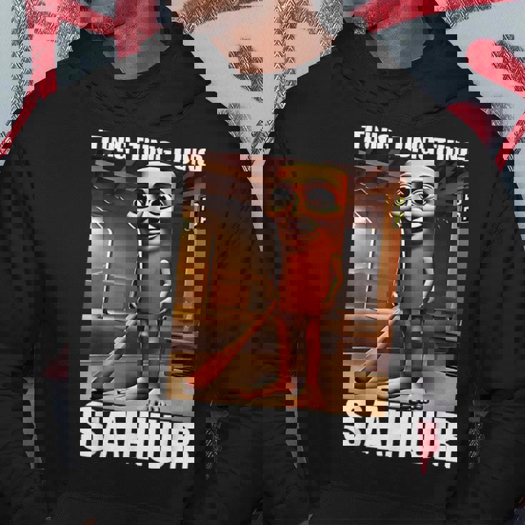 Tungahur イタリアンブレイン レッド ミーム パーカー 面白い贈り物