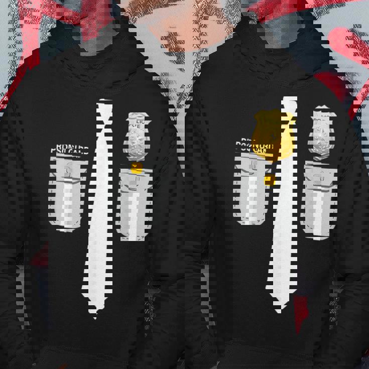 Usa 刑務所警備員コスチューム 矯正ガードユニフォーム パーカー 面白い贈り物