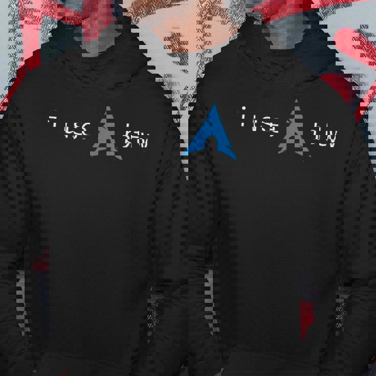 I Use Arch、Btw パーカー 面白い贈り物