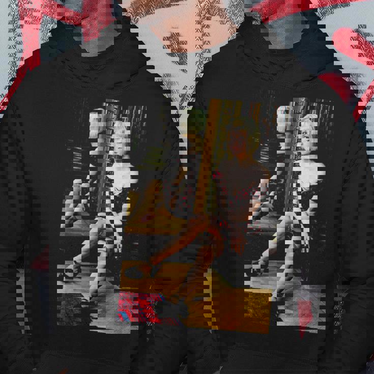 Usポップスター、シンディ・ローパー1993年撮影。 パーカー 面白い贈り物