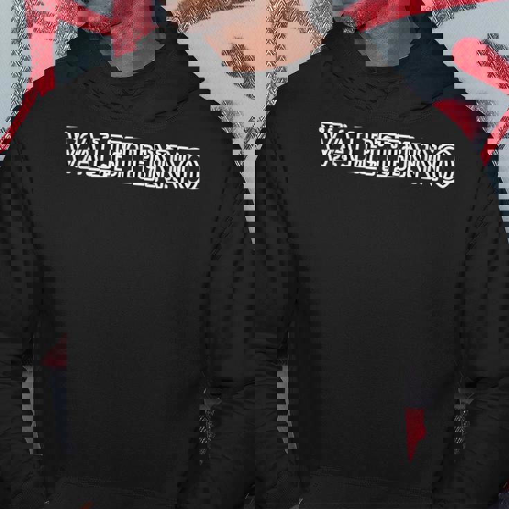 Valetenno バレテンノ《ばれてんの？》ブラック 黒 ロゴ【変なtシャツ屋さん】ブランド パロディ 面白デザイン パーカー 面白い贈り物