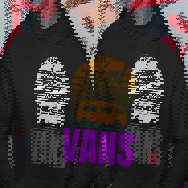 Van Life サンサーファーガールanlife バンを愛する少女 パーカー 面白い贈り物