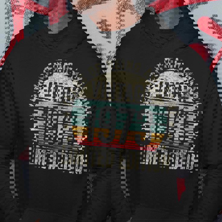 Vintage 1973 Limited Edition Legendary Awesome Epic 1973 パーカー 面白い贈り物