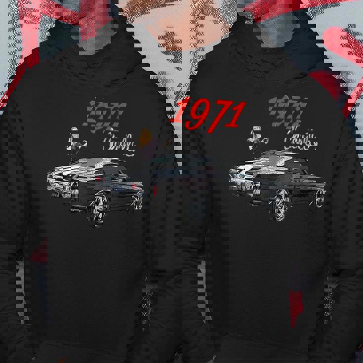 Vintage Muscle Cars Classic Cars 1977 Chevelle 1970年代 パーカー 面白い贈り物