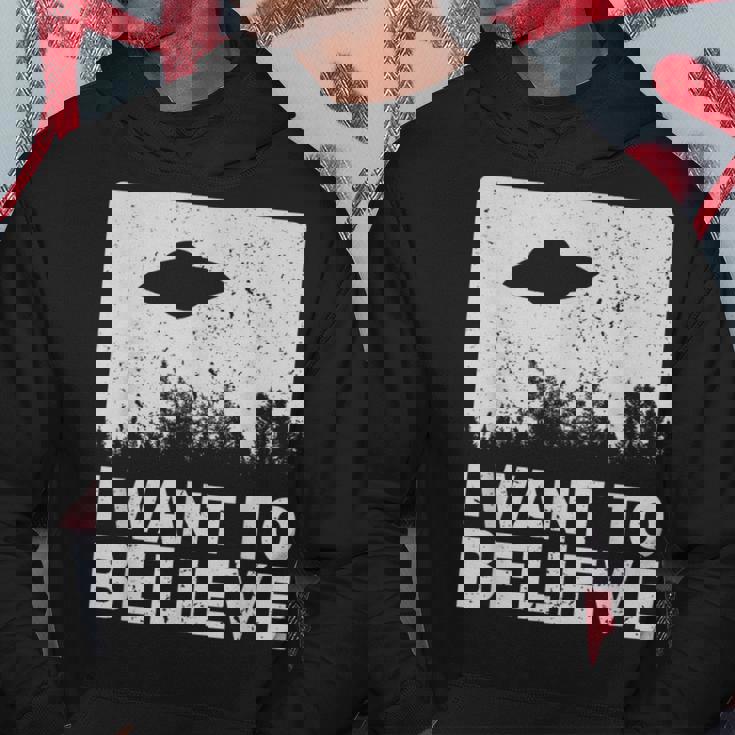 I Want To Believe I Aliens Ufo エリア 51 Roswell パーカー 面白い贈り物