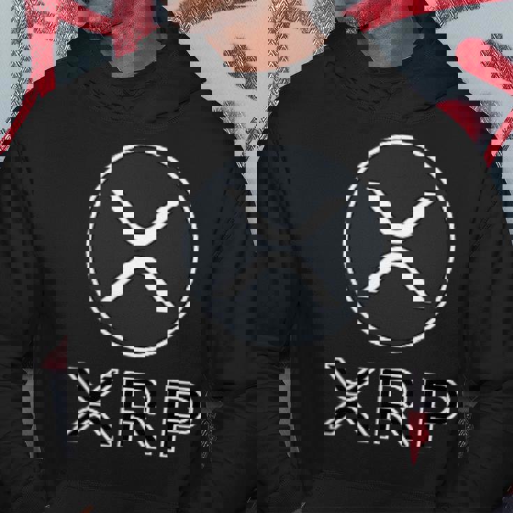 Xrp リップル 暗号通貨ポケットロゴ パーカー 面白い贈り物