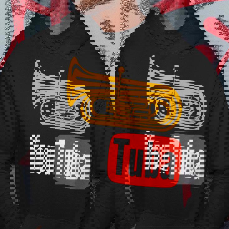 Youtuba おもしろ金管楽器 パーカー 面白い贈り物