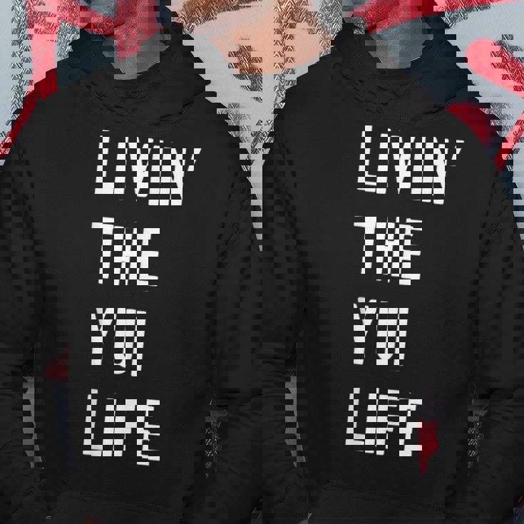 Yui の人生を生きている Yui パーカー 面白い贈り物