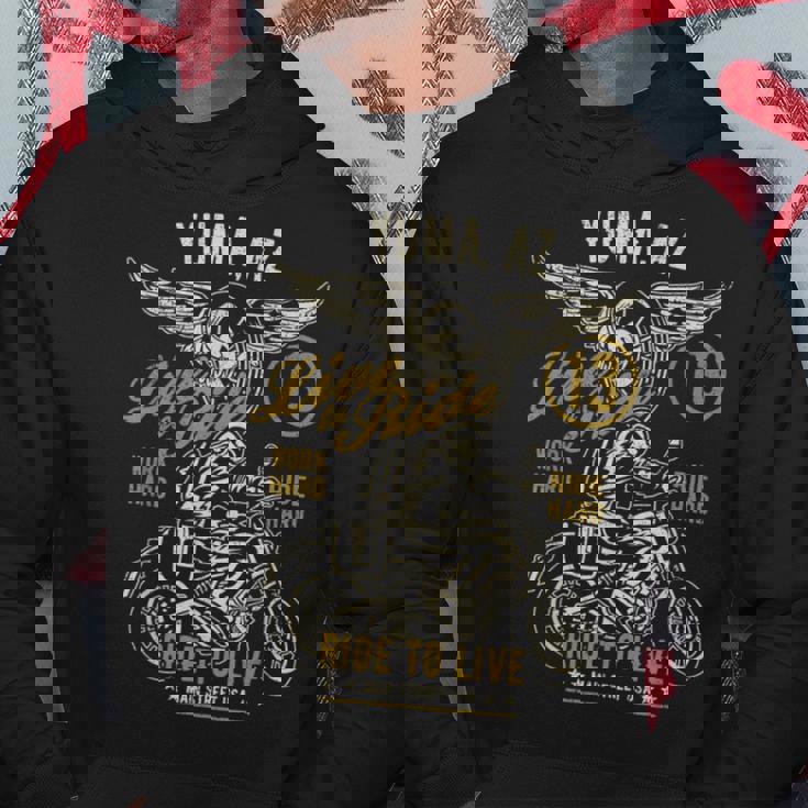 Yuma Az Usa アンティーク調スタイル オートバイデザイン パーカー 面白い贈り物