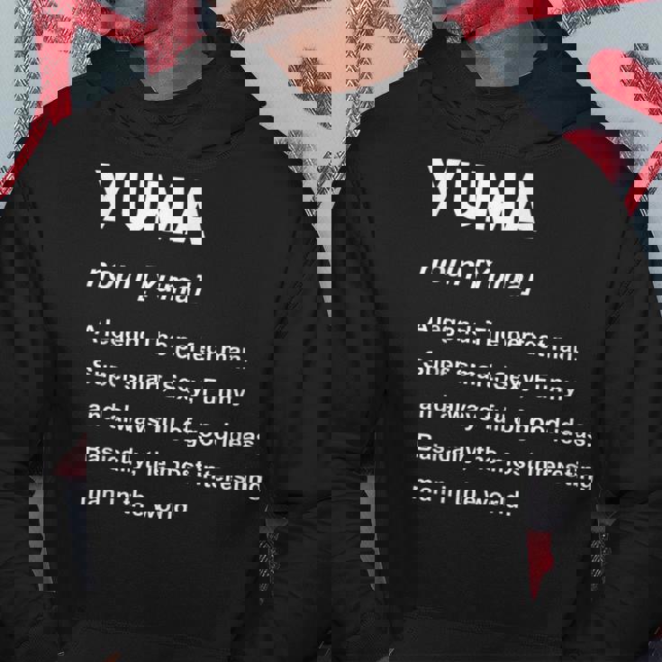 Yuma 悠真 パーカー 面白い贈り物