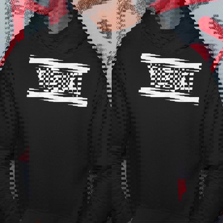 「Yuzuki」ヘボン式「ゆずき」「ゆづき」「ユズキ」「ユヅキ」下の名前 ローマ字 名入れ 名乗り ラテン文字 綴り パーカー 面白い贈り物