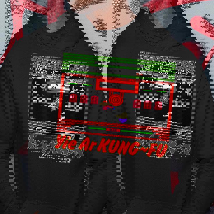 「イー・アル・カンフー」キック パーカー 面白い贈り物