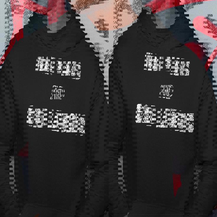 「人は計画し、神は笑う」面白いことわざ パーカー 面白い贈り物