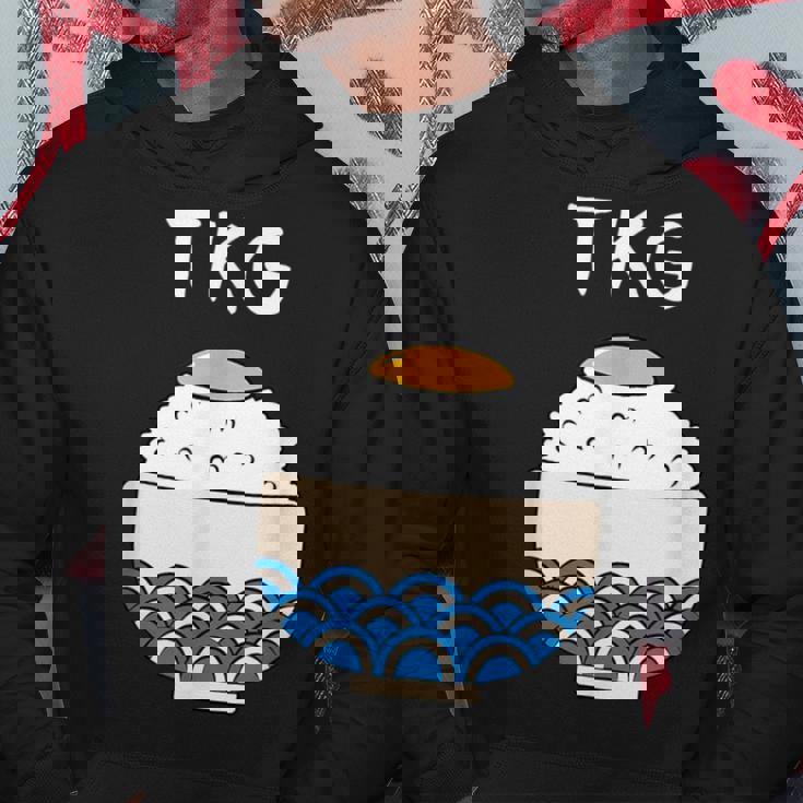 【Tkg】たまごかけごはん 卵 白飯 米 ご飯 おもしろ 可愛い 面白い ユーモア ギャグ ネタ ウケ狙い 笑える 変な パーカー 面白い贈り物