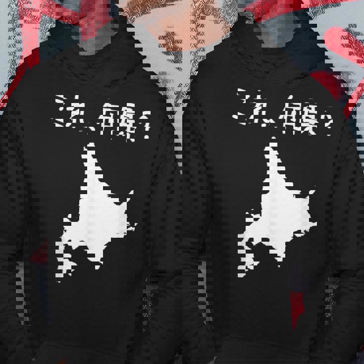 【これ、何県？】北海道 都道府県 クイズ 小学生 遊び心 パズル 地図 シルエット 地理 先生 おもしろ 面白い ネタ パーカー 面白い贈り物