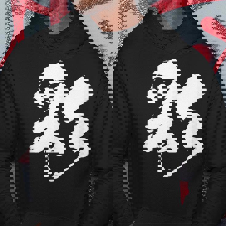 【彩】一文字 漢字 日本語 毛筆 書道 筆文字 言葉 和柄 日本 かっこいい お土産 海外 おもしろ 面白い 文字入り パーカー 面白い贈り物