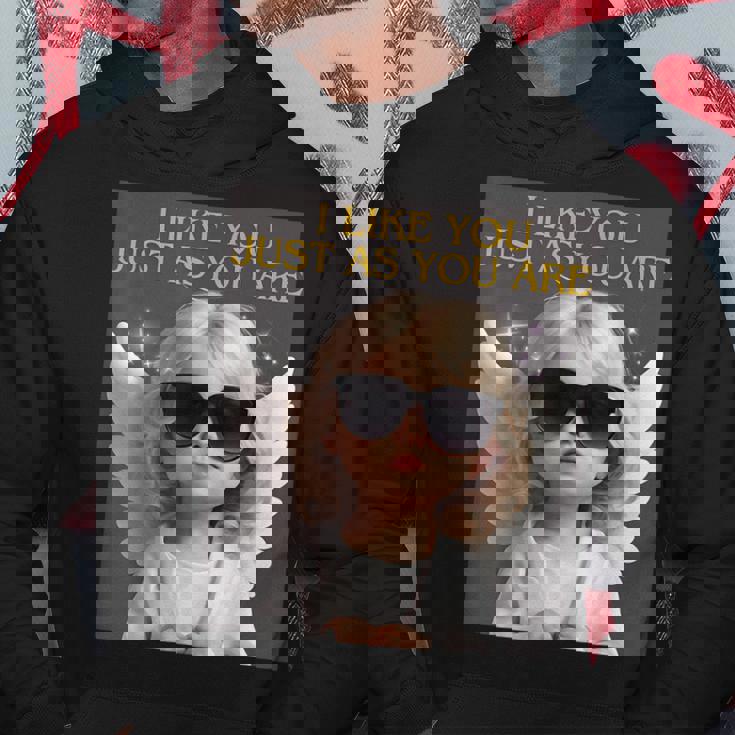 ありのままのあなたが好きだよ。 パーカー 面白い贈り物