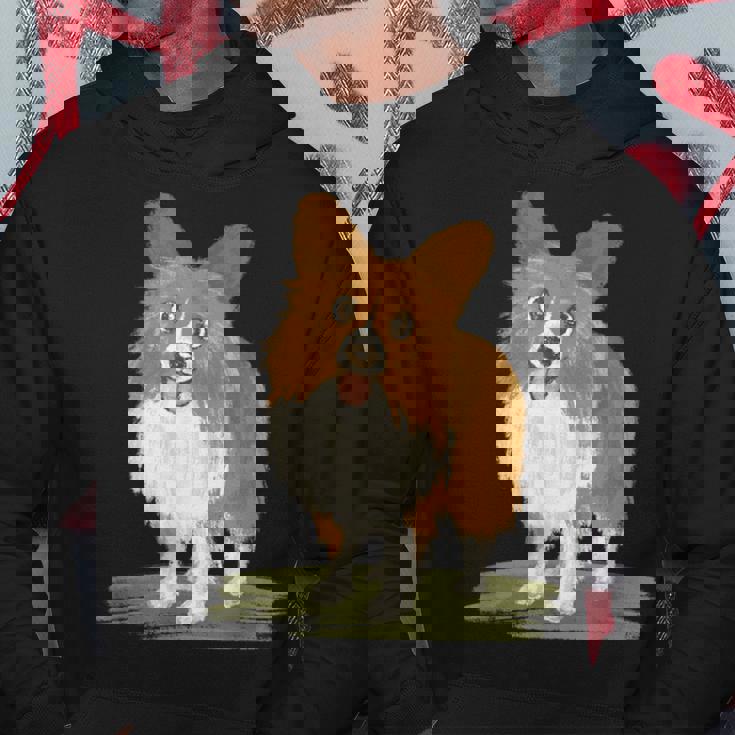 いぬ シェルティ 子犬 ペット かわいい 動物 イラスト パーカー 面白い贈り物