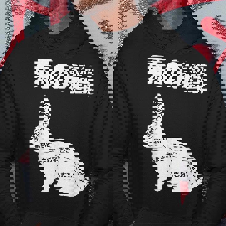 うさぎの撫で方の説明、うさぎ好き、うさぎの飼い主、プレゼント、おもしろうさぎ、うさぎ、 パーカー 面白い贈り物