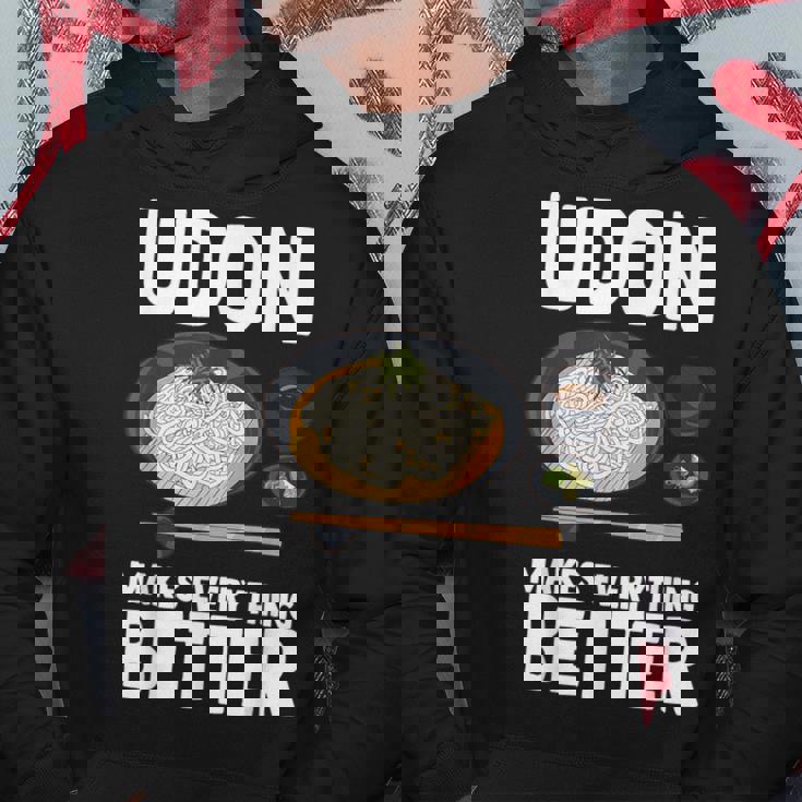 うどん 麺 和食 おもしろ パーカー 面白い贈り物