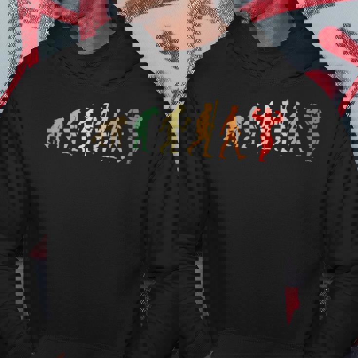 おかしいボディビル進化プレゼントヴィンテージボディビルダー パーカー 面白い贈り物