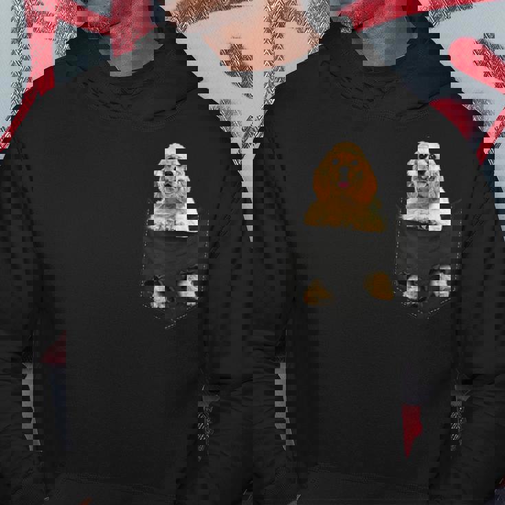 おかしなアメリカンコッカースパニエル犬ポケット犬愛好家 パーカー 面白い贈り物