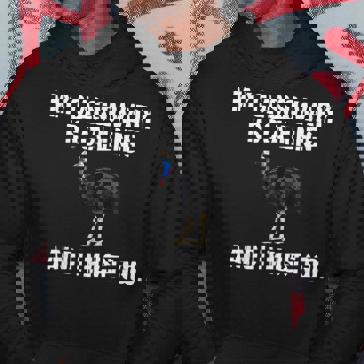 おもしろい俺のヒクイドリが呼んでるし、私は鳥に行かな パーカー 面白い贈り物